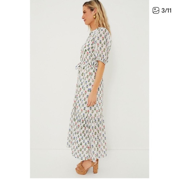 TUCKERNUCK Emerson Fry India Collection Mixed Bouquet Lucy Dress NWT L - Picture 3 of 10